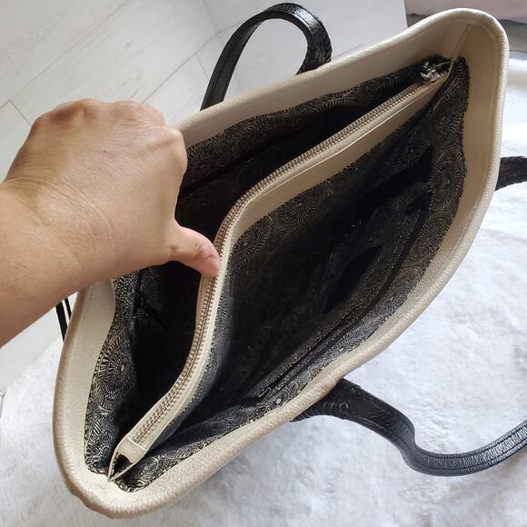 Brighton Julia Color Block Tote Bag Ferrara Collection Retired Read Description - Picture 3 of 12